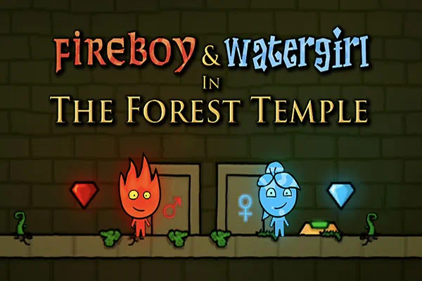 Fireboy and Watergirl unblocked cooperative puzzle game